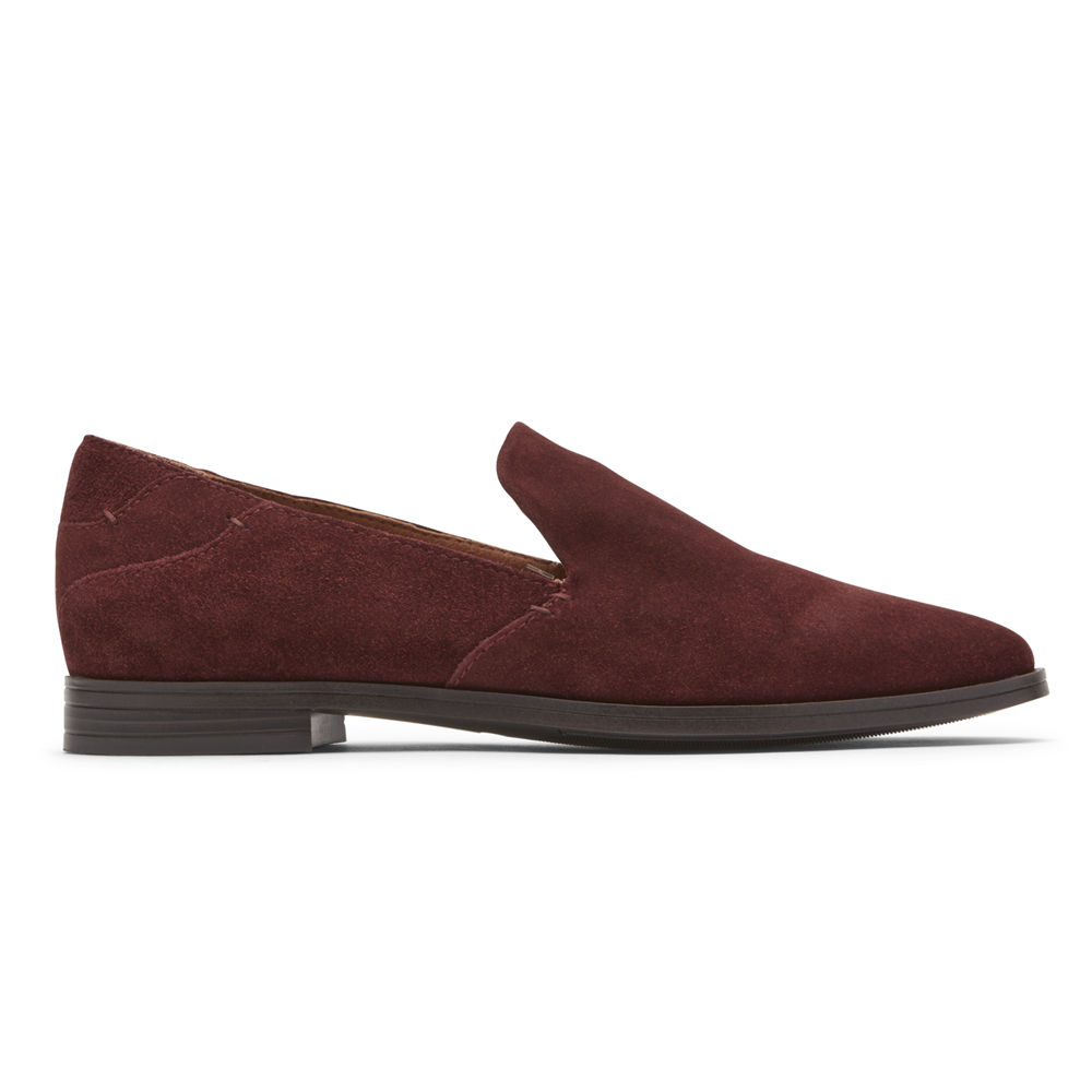 Mocassins Rockport Mulher Bordeaux - Perpetua - 93672QYUT